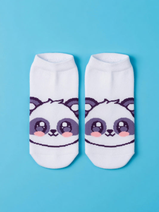 Panda Sneaker Socks