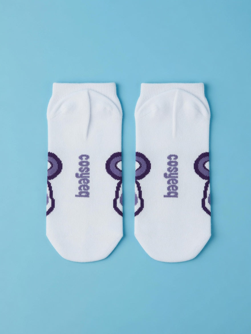 Panda Sneaker Socks