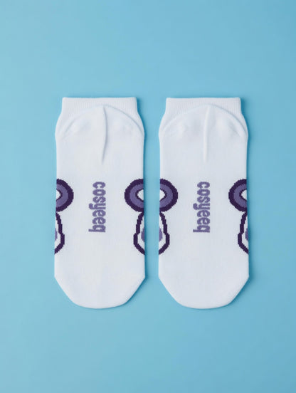 Panda Sneaker Socks